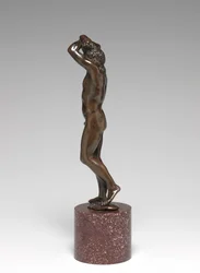 Álló ifjú, Nárcisz néven, 1650 körül (réz és bronz)